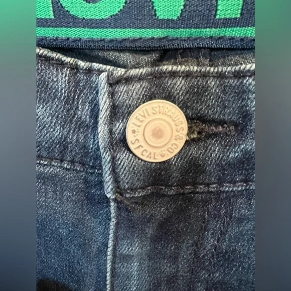 KJ1. Levi’s 511™ SLIM FIT ECO PERFORMANCE JEANS BIG BOYS 8-20 12REG 26/27 - Picture 4 of 5